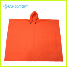 Poncho de pluie EVA léger Orange Couleur EVA Rain Cape Rvc-004